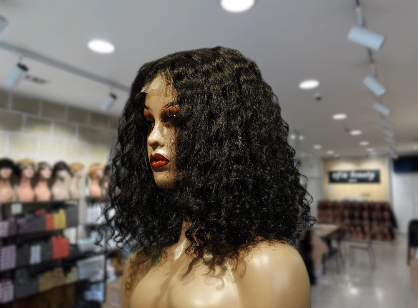 Natural Frontal 2x6 Wig Bob 12 Inches