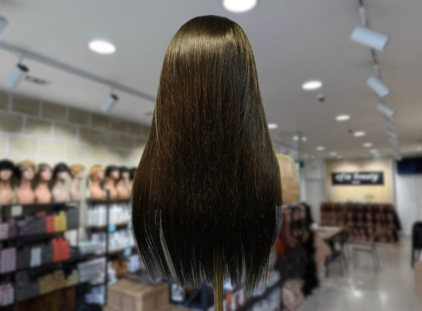 Natural Asian HD 6x7 Frontal Straight 22 Inches