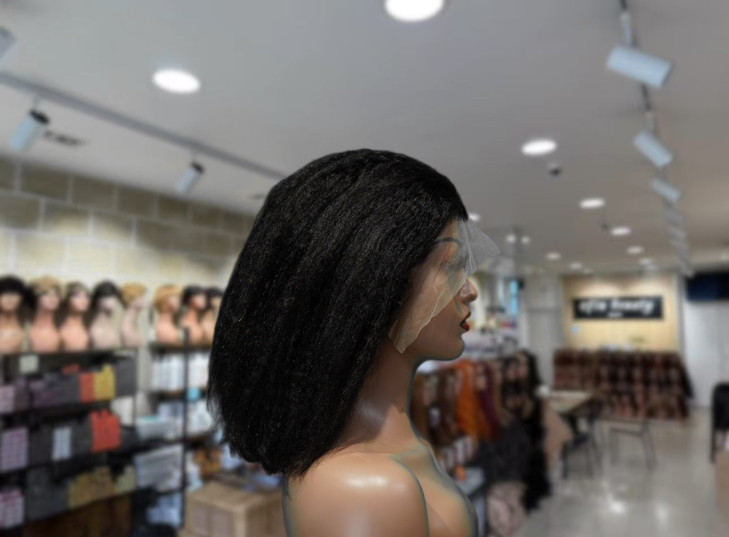 Natural 13x4 Frontal Lace BOB Wig 12 Inches