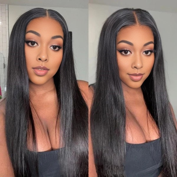 Natural  Frontal 6x7 Lace BOB Wig 22 Inches