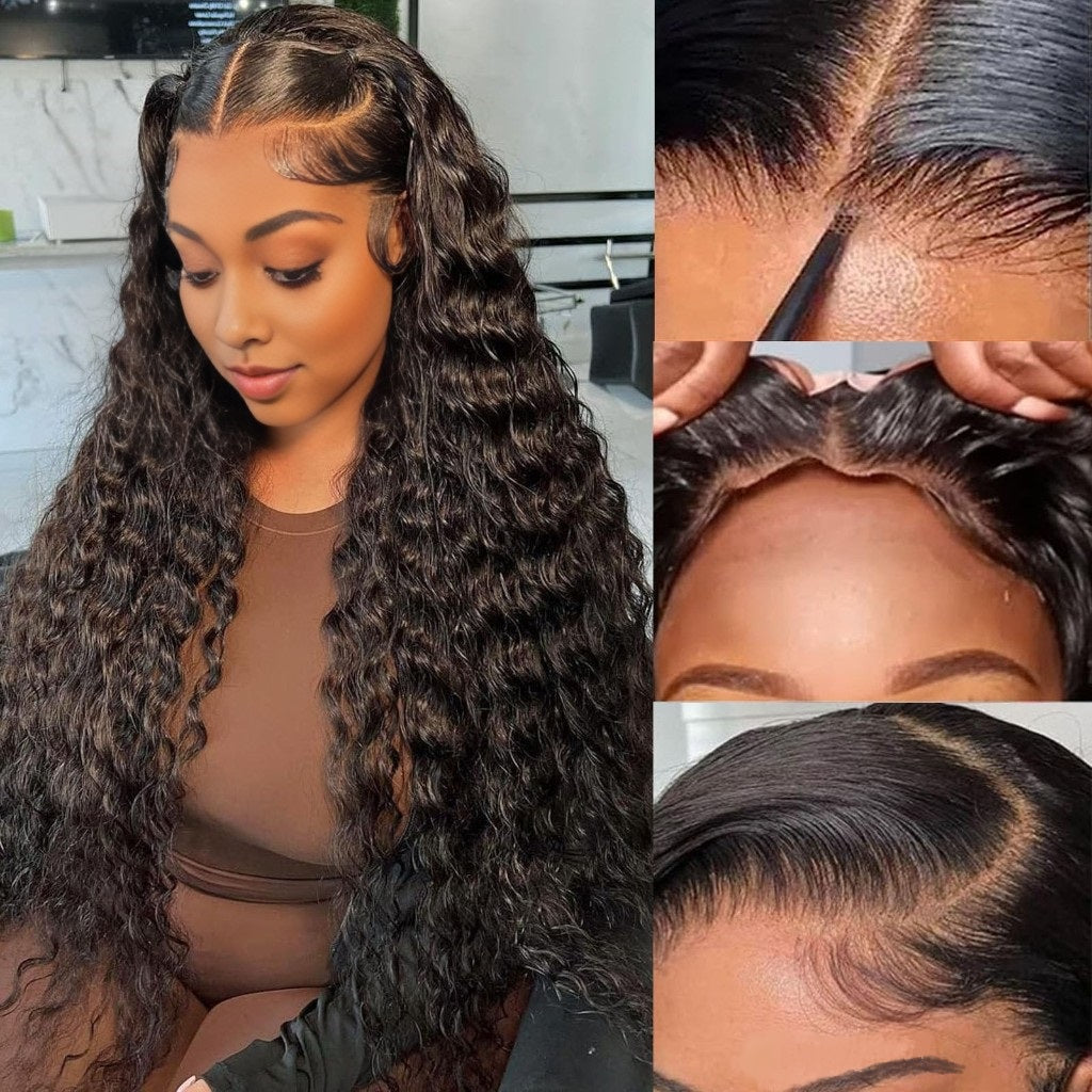 Natural Frontal 5x5 Glueless Wig DW 26 Inches