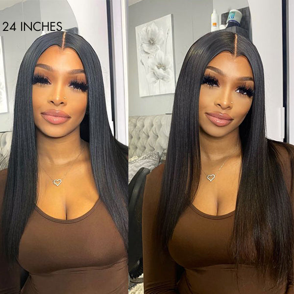 Natural Frontal Full Lace Straight 24 Inches