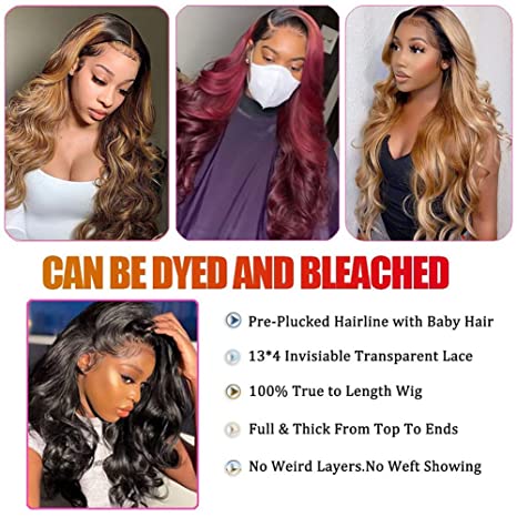 ChristyV High Quality Body Wave brazilian hair 5*5 hd Lace Frontal Wig For Women