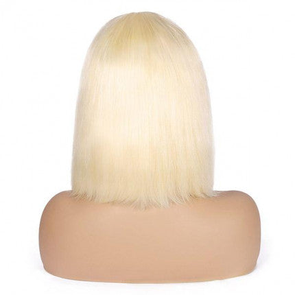 ChristyV High Quality Straight 613 blond Bob wig 13x4 Lace Front Wigs Silky Straight Brazilian Human Hair