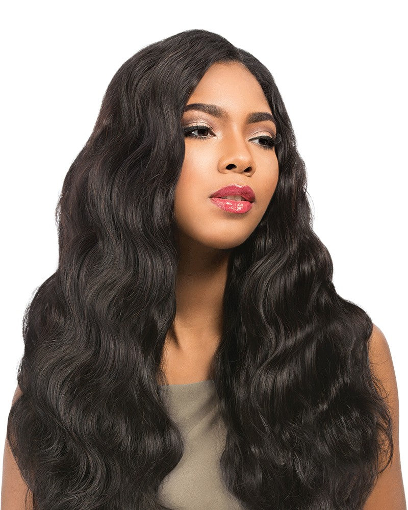 ChristyV High Quality Body Wave Lace Closure 4x4 Free Part Lace Closure 100% Unprocessed Brazilian Human Hair Free Part Lace Closure Straight Lace Closure with Baby Hair Natural Black Color