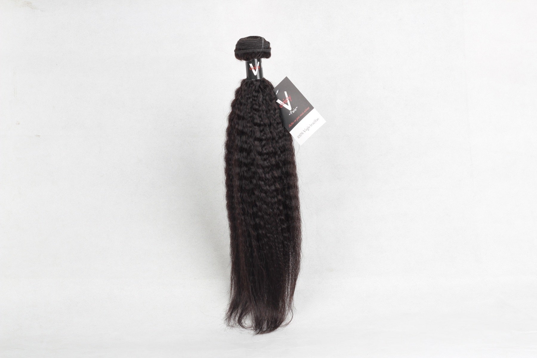 ChristyV High Quality christyv Hair Human Virgin Yaki kinky straight Brazilian Hair 1 Bundles