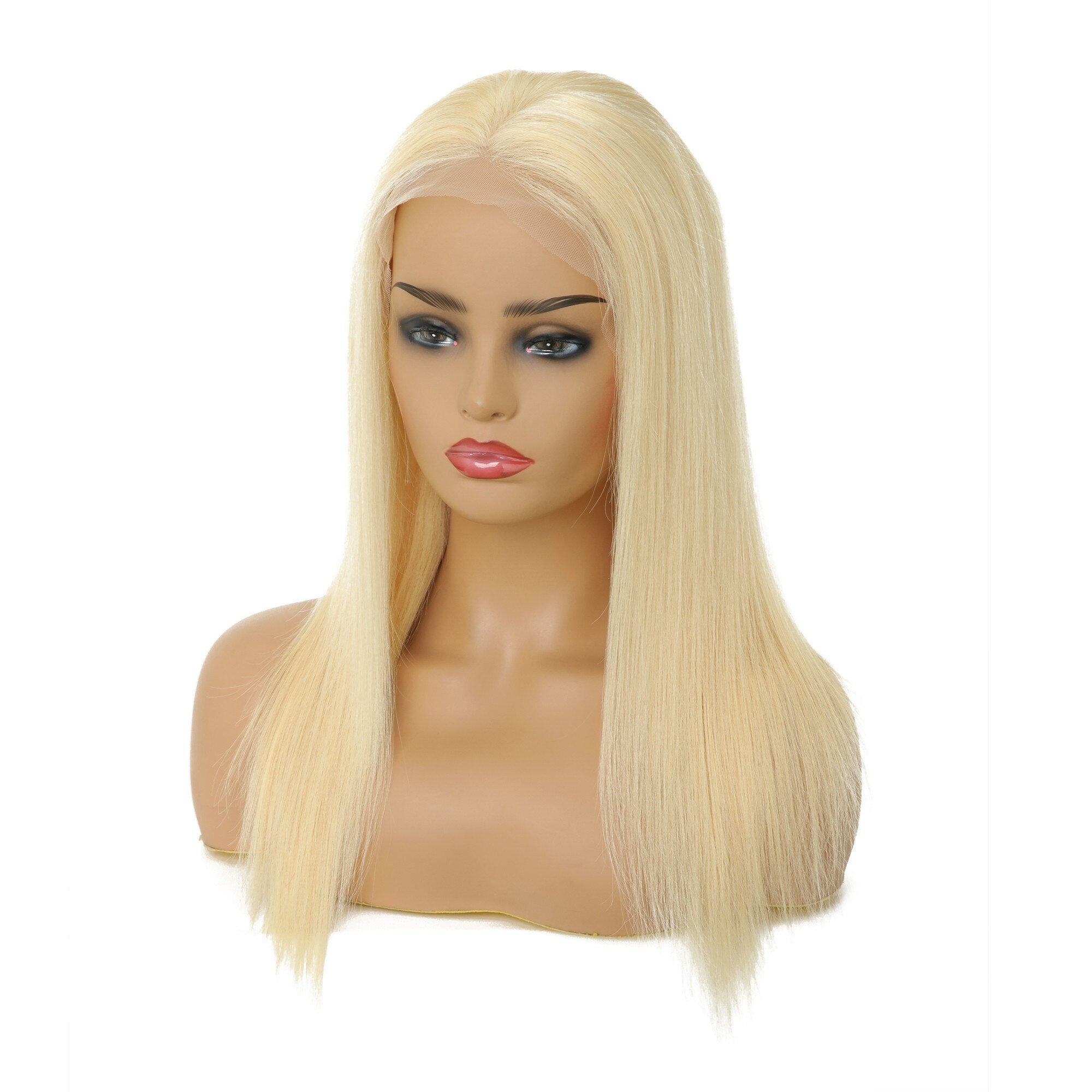 ChristyV High Quality Straight 613 blond wig brazilian hair 13*4 Lace Frontal Wig For Women