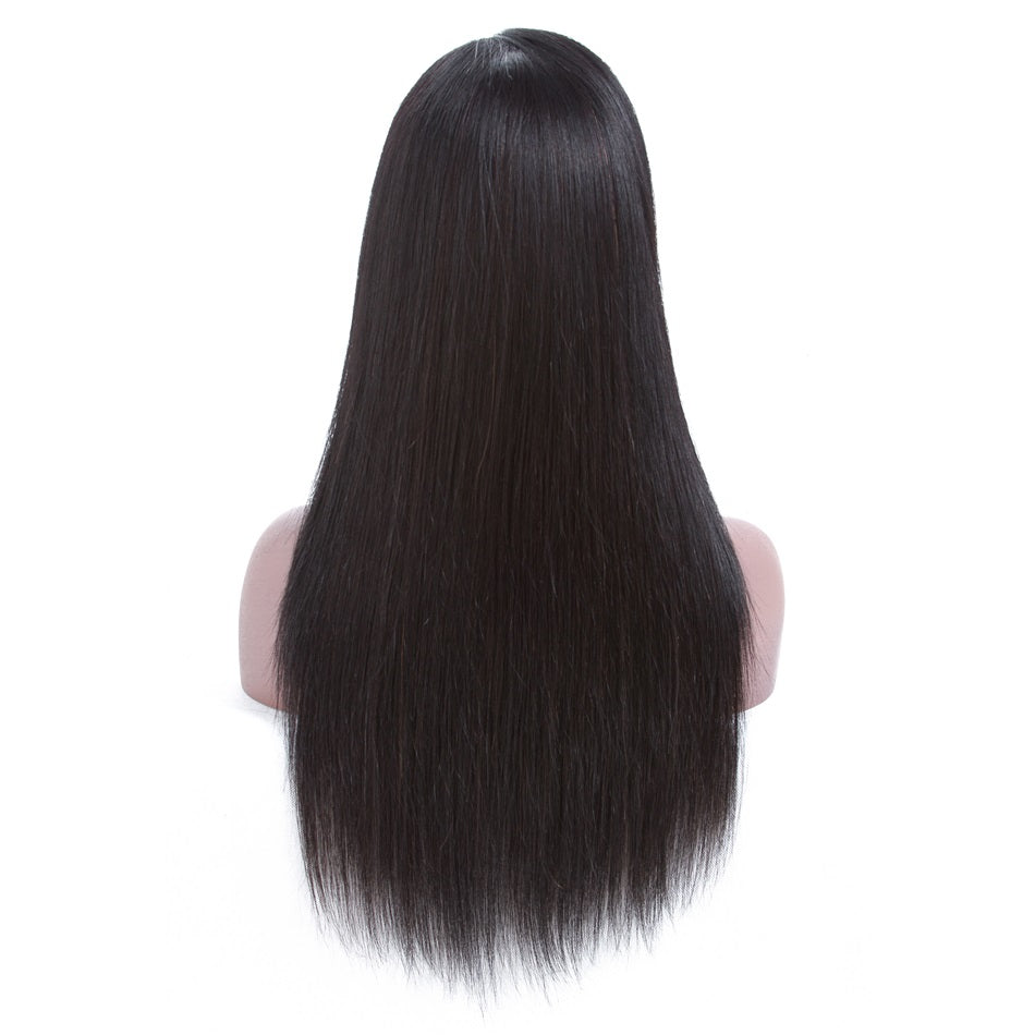 ChristyV High Quality Straight brazilian hair 13*4 Lace Frontal Wig For Women