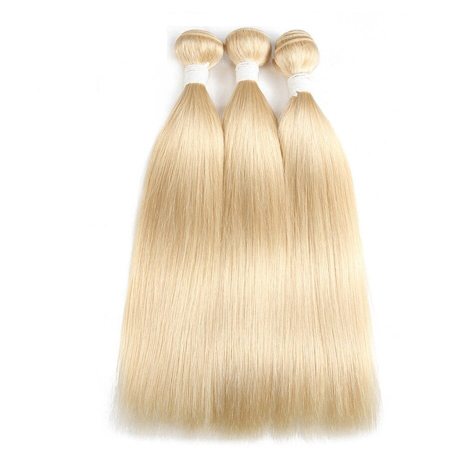 ChristyV High Quality christyv Peruvians Hair Human Virgin Straight 613 blond Peruvians Hair 1 Bundles